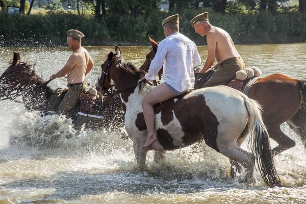 Trzeci Pułk Ułanów Śląskich — Zdjęcie stockowe