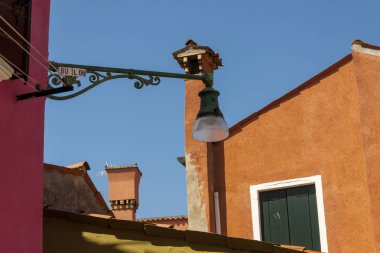 burano renkli evler