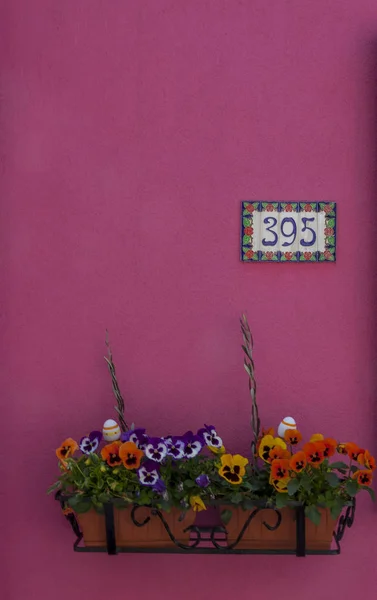 395 huisnummer - Burano, Italië. — Stockfoto