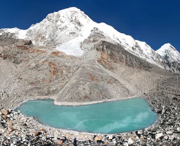 Mount Cin Veya Donmuş Göl Sagarmatha Milli Parkı Khumbu Vadisi — Stok fotoğraf