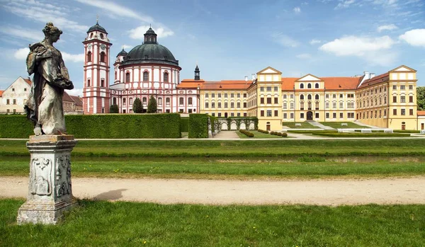 Jaromerice Nad Rokytnou Barock Och Renässans Slott Från Talet Sydmähren — Stockfoto