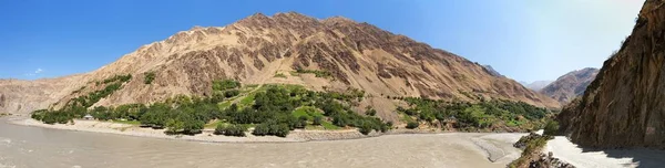 Panj River Pamir Mountains Panj Upper Part Amu Darya River — Stock Photo, Image