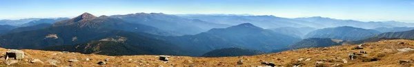 Panoramic View Mount Hoverla Goverla Ukraine Carpathian Mountains — Stock Photo, Image