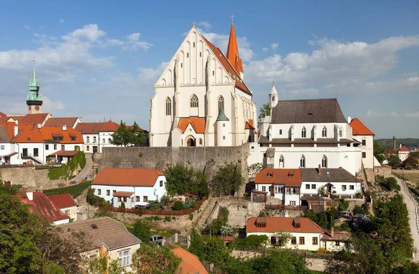 Gotiska Kyrkan Nicholas Tjeckiska Ossuariet Svateho Mikulase Znojmo South Moravia — Stockfoto