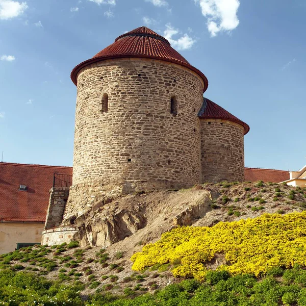 Rotunda Santa Catarina Checo Rotunda Svate Kateriny Znojmo Cidade Morávia — Fotografia de Stock