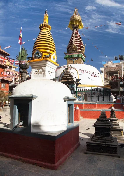 Kathesimbhu Stupa Stupa Buddista Situato Nel Centro Storico Della Città — Foto Stock