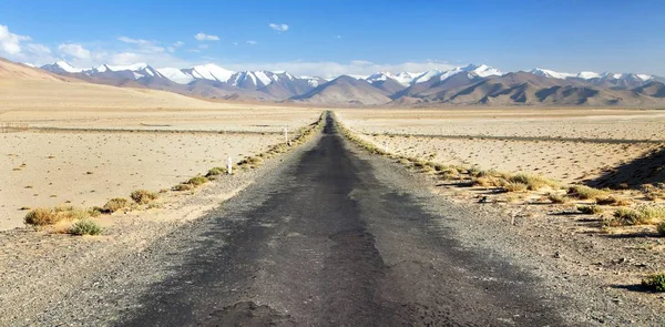 Pamir Highway Pamirskij Trakt Paisaje Alrededor Pamir Highway M41 International —  Fotos de Stock