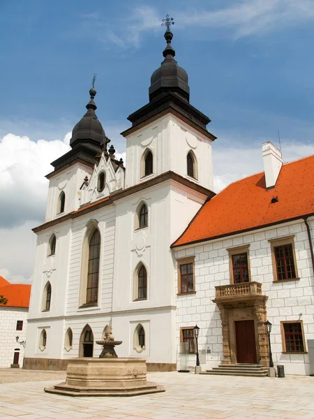 Basilica St Procopius in Trebic monastery Czech Republic — Stock Photo, Image