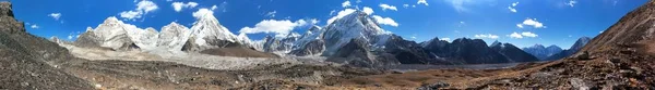 Everest Kala Patthar Nuptse Nepal Himalayas góry — Zdjęcie stockowe