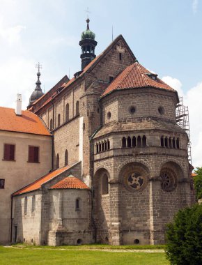 Trebic manastırıçek Cumhuriyeti Bazilikası St Procopius