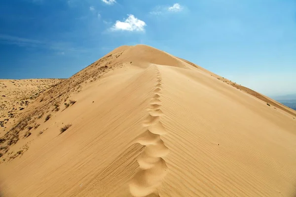 Cerro Blanco písková duny nedaleko města Nasca nebo Nazca v Peru — Stock fotografie