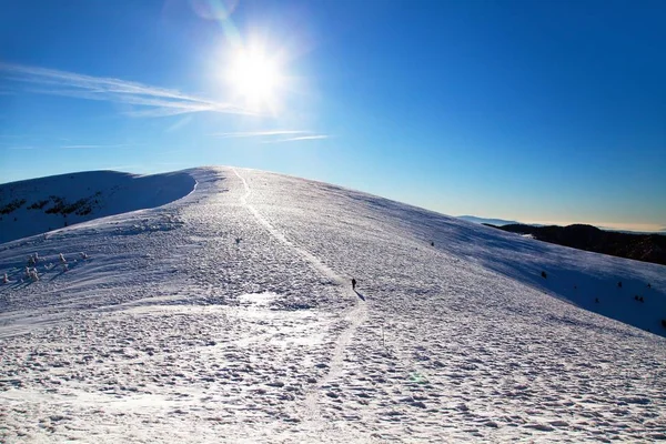Velka Fatra 山 - スロバキアからの冬景色 — ストック写真