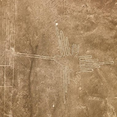 Sinekkuşu geoglifleri Nazca gizemli geoglifler