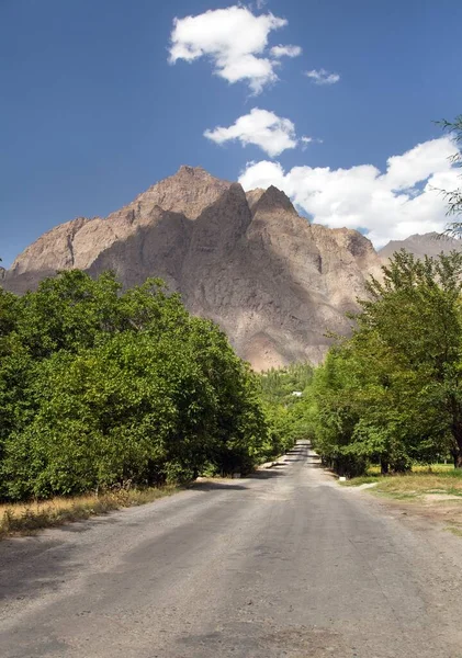 Autostrada Pamir Pamirskij Trakt Paesaggio Intorno All Autostrada Pamir M41 — Foto Stock