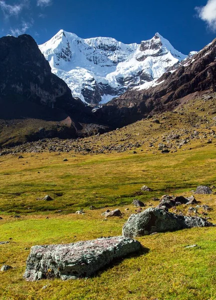 Ausangate Trekking Wanderweg Ausangate Schaltung Cordillera Vilcanota Cuzco Region Peru — Stockfoto