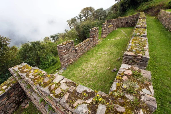 Choquequirao Peru Daki Iyi Nka Harabelerinden Biri Machu Picchu Yakınlarında — Stok fotoğraf