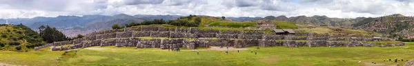 Vista Panoramica Sacsayhuaman Rovine Inca Nella Città Cusco Cuzco Perù — Foto Stock