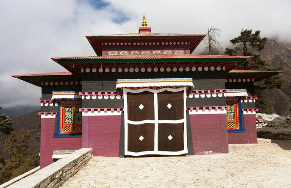 Tengboche Kloster Das Beste Kloster Khumbu Tal Wanderung Zum Everest — Stockfoto