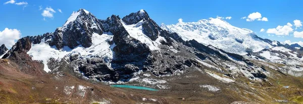 Trilha Trekking Ausangate Trek Circuito Ausangate Cordilheira Vilcanota Região Cuzco — Fotografia de Stock