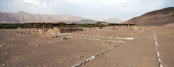 Fouilles Historiques Cimetière Civilisation Preinca Nazca Nasca Chauchilla Dans Région — Photo