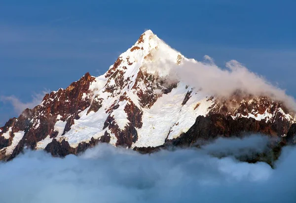 Όρος Τουκαργουέι Θέα Από Choquequirao Trekking Trail Περιοχή Κούσκο Περιοχή — Φωτογραφία Αρχείου