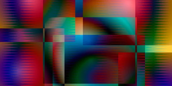 Fond Coloré Abstrait Rectangles Gradients Illustration Vectorielle — Image vectorielle