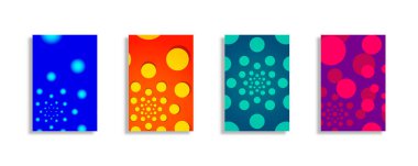 Minimal modern kapak tasarımı. Geometrik renkli degradeler. Gelecekteki geometrik desenler. poster şablonu vektör tasarımı.