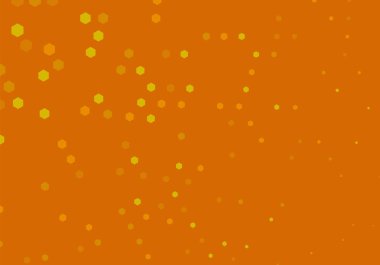 Sarı-yeşil gölgeli vektör, benekli. Farklı boyutlarda parıldayan noktalar. İş reklamları için tasarım.