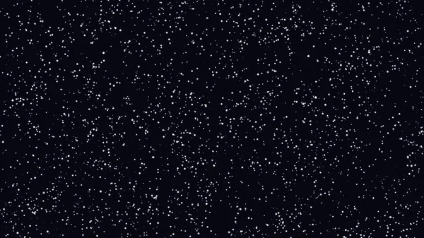 Белые снежинки на черном фоне мухи. Ночной зимний фон. Множество размытых частиц . — стоковое фото