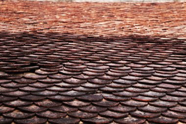 doku arka plan eski çatı kiremitleri