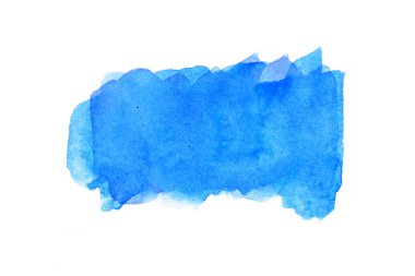 Mavi kare kaba su renk doku arka plan kopya alanı için