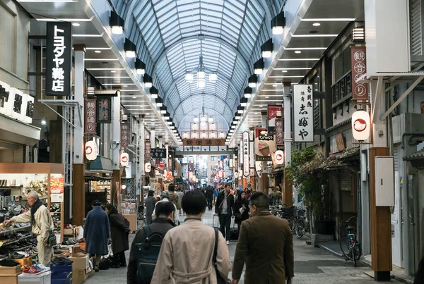 Τόκιο Ιαπωνία Νοεμβρίου 2018 Asakusa Sensoji Kannon Temple Market Walking — Φωτογραφία Αρχείου