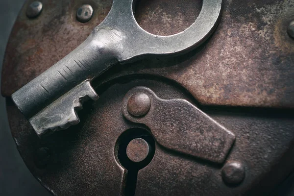 Key hole close up — Stock Photo, Image