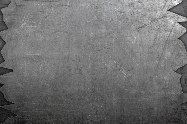Old scratched metal texture, steel background