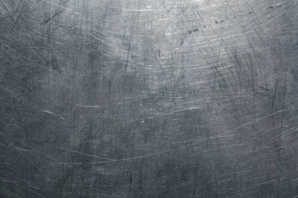 Old scratched metal texture, steel background