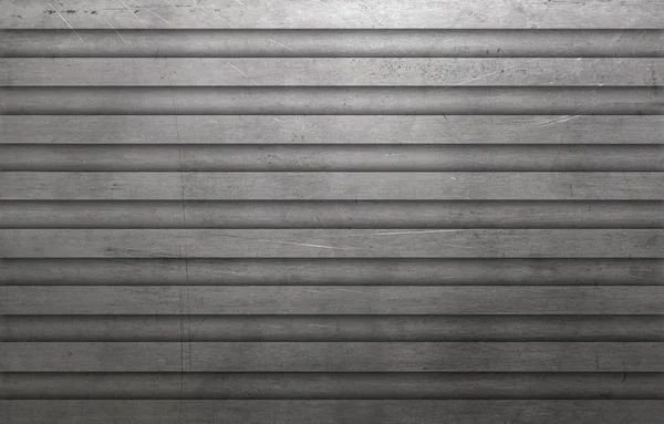 Hintergrund Aus Metall Strukturierte Gestreifte Wand Stockfoto