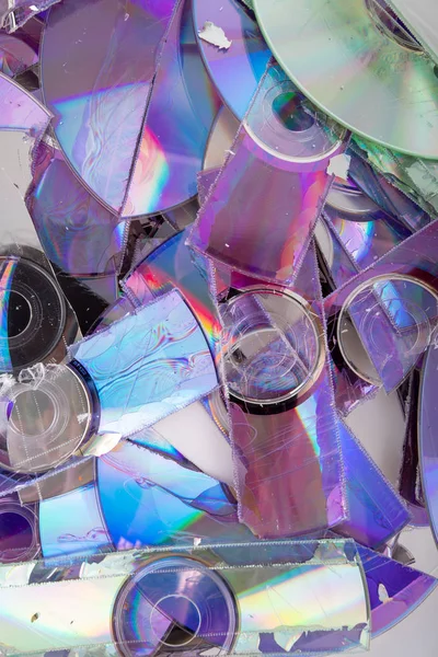 Rendelenmiş Dvd Veri Diski Tarafından Parça Yok Şeritler Tarafından Yapılan — Stok fotoğraf