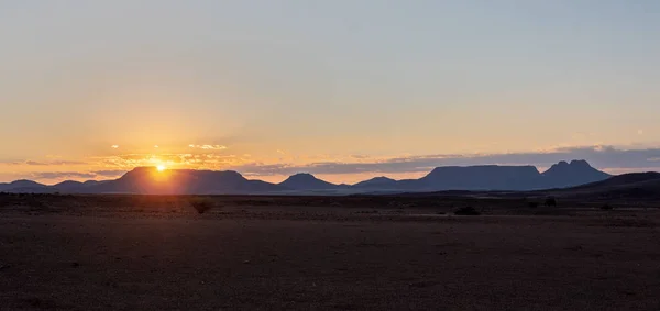 Брандберг Гори Наміб Рано Вранці Висхідного Сонця Схід Сонця Краєвид — стокове фото