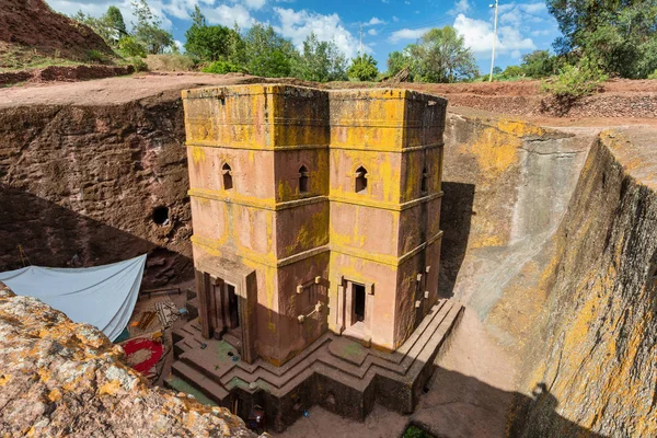 Saint George Kilisesi, Lalibela Etiyopya — Stok fotoğraf