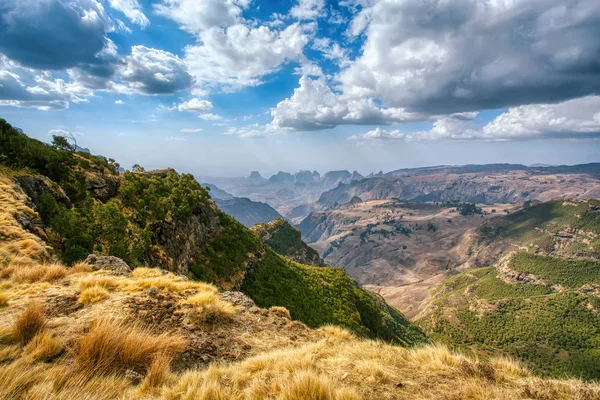 Semien lub Simien Mountains, Etiopia — Zdjęcie stockowe