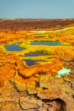 Dallol, Etiyopya. Danakil Depresyonu