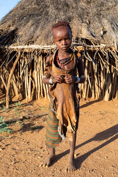 Tribù Hamar della Valle del fiume Omo, Etiopia sud-occidentale — Foto Stock