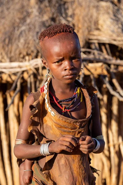Tribù Hamar della Valle del fiume Omo, Etiopia sud-occidentale — Foto Stock