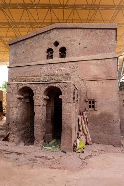 Bete Sillase ortodox Monolith Lalibela, Etiópia — Stock Fotó