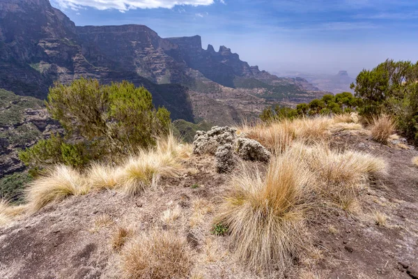 Semien lub Simien Mountains, Etiopia — Zdjęcie stockowe