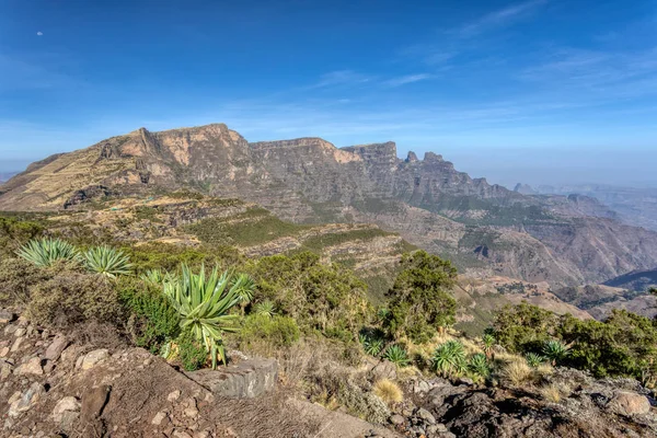 Semien lub Simien Mountains, Etiopia — Zdjęcie stockowe