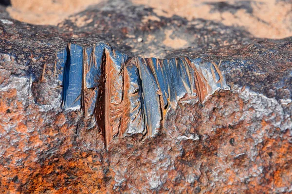 Метеорит Хоба, Грутфонтейн Намибия — стоковое фото
