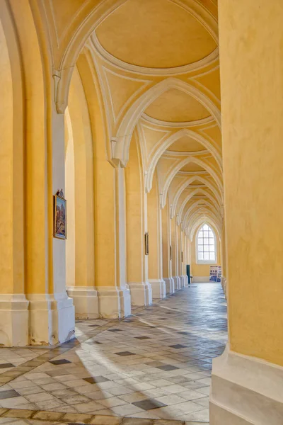 Kutna Hora katedrális belseje. Cseh Köztársaság — Stock Fotó