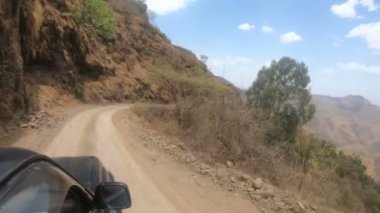 Araba yolculuğu Simien Dağı, Etiyopya, Afrika