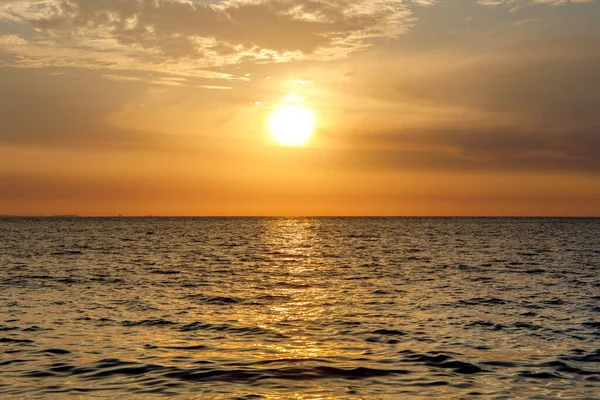 Beautiful Sunset Indian Ocean Nosy Island Madagascar — Stock Photo, Image